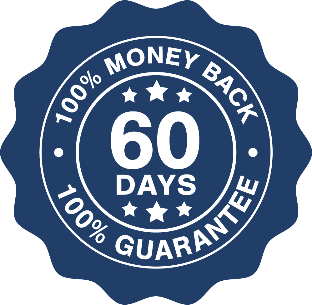 60-Day Guarantee seal